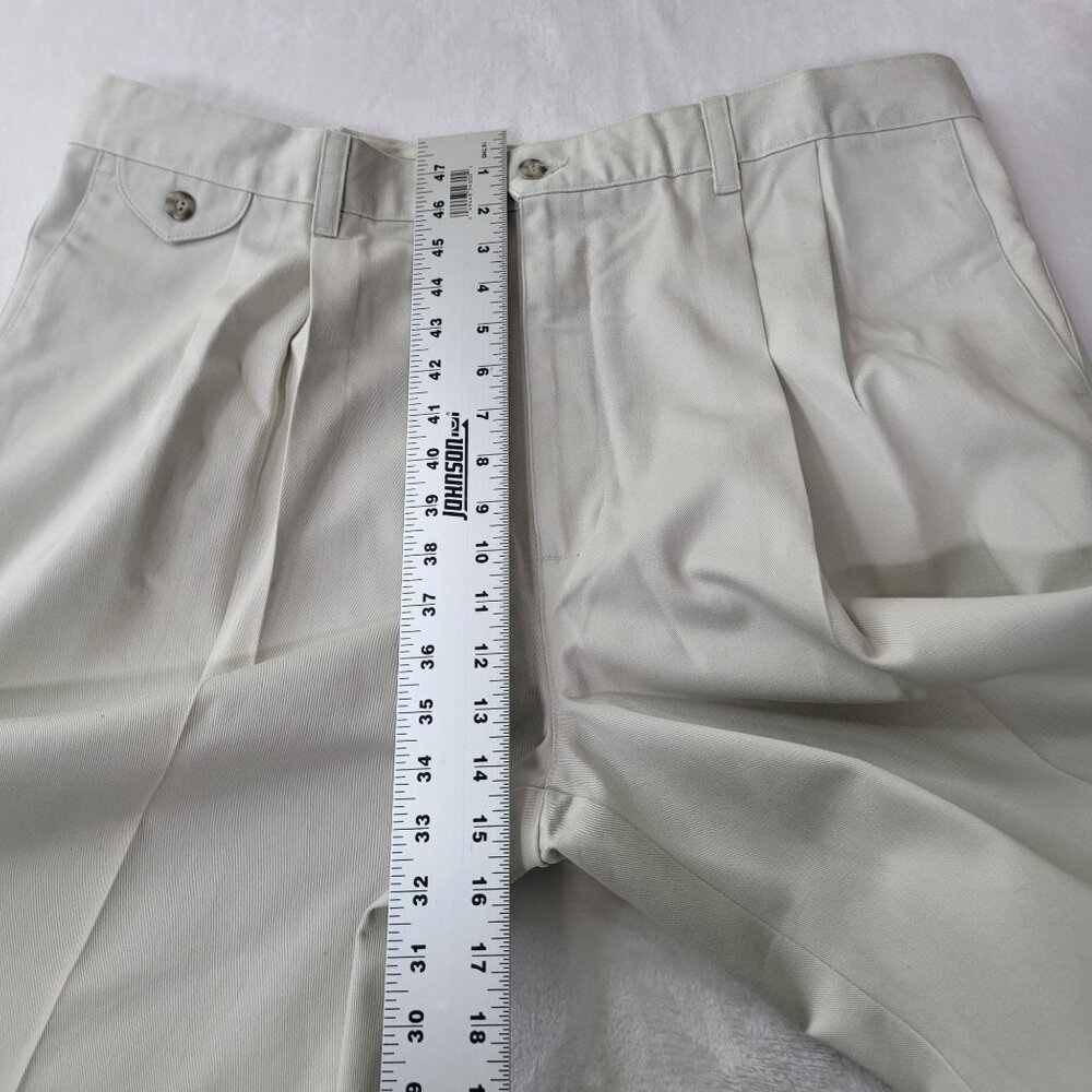 Dockers Men's Loose Khakis No Wrinkle Pleated Twill Pants W40 L32 NWT - Picture 7 of 13